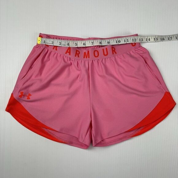 Under Armour Pink Shorts Size XS Loose Fit Heatgear - Picture 7 of 9